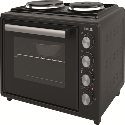 Готварска печка Muhler MC-3522, 35л, черна